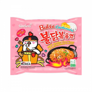 ΝΟΥΝΤΛΣ ΣΤΙΓΜΙΑΙΟ RAMEN ΚΟΤΟΠΟΥΛΟ ΚΑΡΜΠΟΝΑΡΑ BULDAK SAMYANG 130γρ