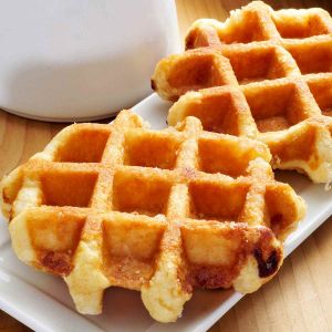 mini Belgian waffles