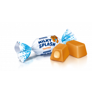 ΚΑΡΑΜΕΛΑ MILKY SPLASH TOFFEE ROSHEN