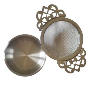 TEA STRAINER SILVER INOX 11cm* 2 cm