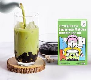 TOKIMEKI BUBBLE TEA KIT JAPANESE MACHA 255gr